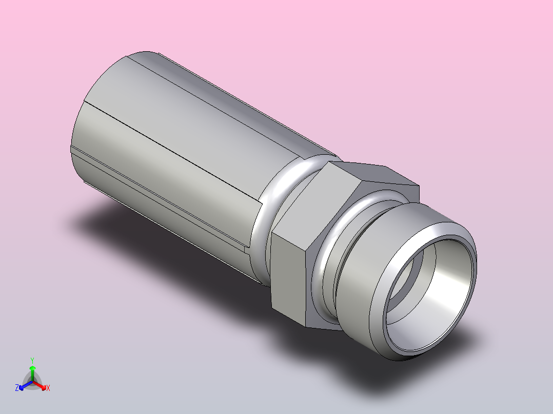 标准液压接头1D048-12-5主视图
