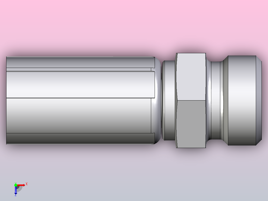 标准液压接头1D048-12-5俯视图
