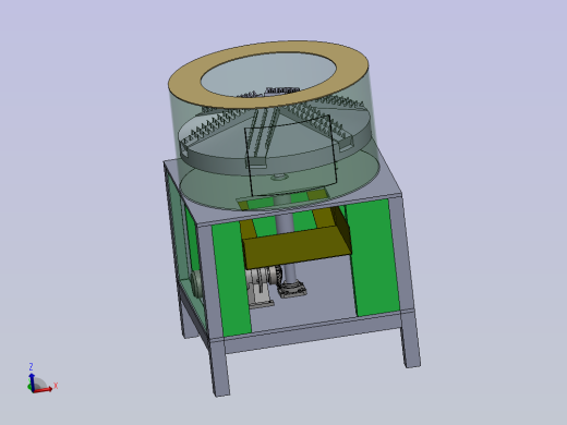 自动去鱼鳞机设计【含SOLIDWORKS】