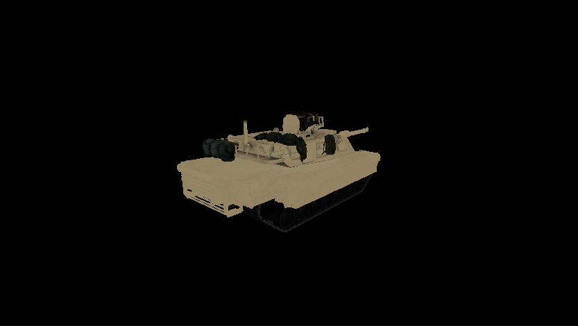 M1A2艾布拉姆斯炮塔