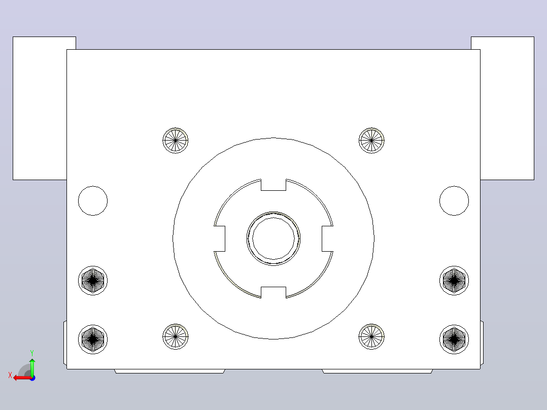 钢基模组TPA-KNR-5002C-250A1-M-F0后视图