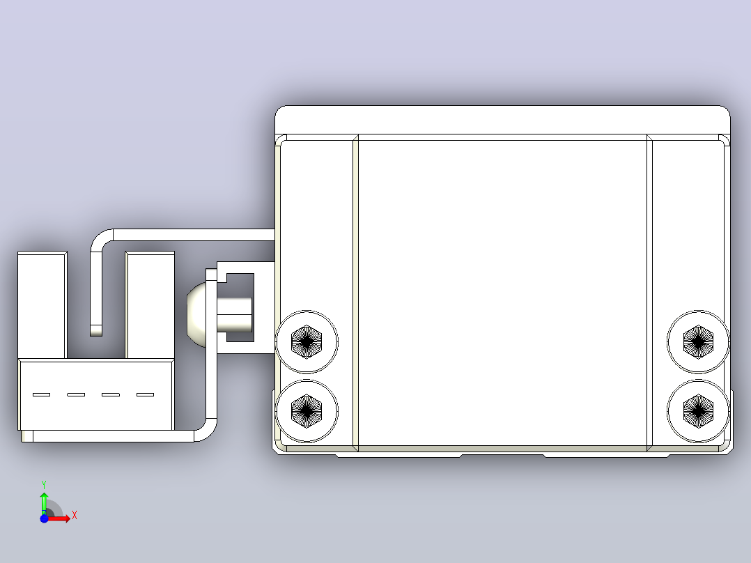 钢基模组TPA-KSR-4002C-200A1-M-F0S2前视图