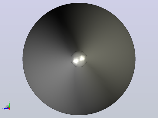 生成LV-HAACK曲线C = 1_3逐步使用SolidWorks中的方程式生成。右视缩略图