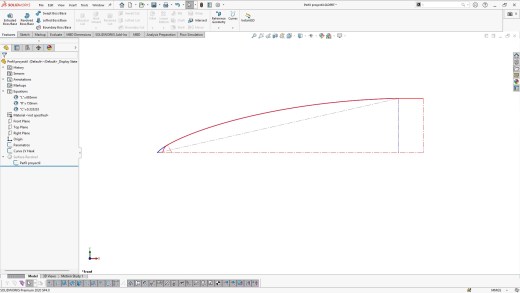 生成LV-HAACK曲线C = 1_3逐步使用SolidWorks中的方程式生成。缩略图