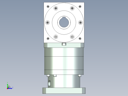 PW170双孔 PLF160-L1 35-114.3-200-M12换向器左视缩略图
