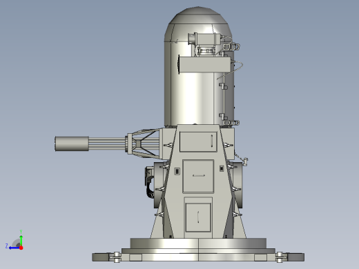 1× 20毫米M61A2火神6管加特林加农炮右视缩略图