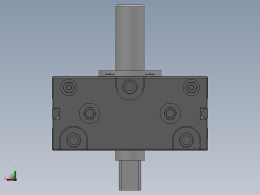 CRQ2薄型摆动气缸Φ20-Φ40[CRQ2BW40-90C]后视缩略图