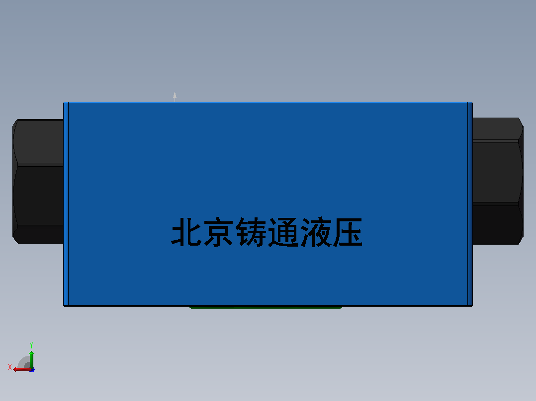 Z2S6-6X 叠加式液控单向阀后视图