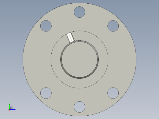 DKF3210-4滚珠丝杆3D模型左视缩略图
