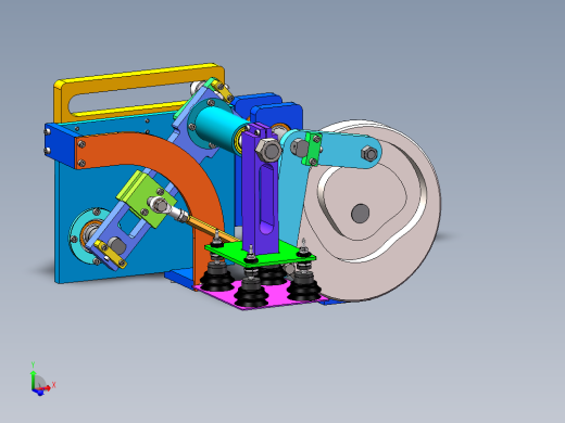 90度翻转结构sw20可编辑