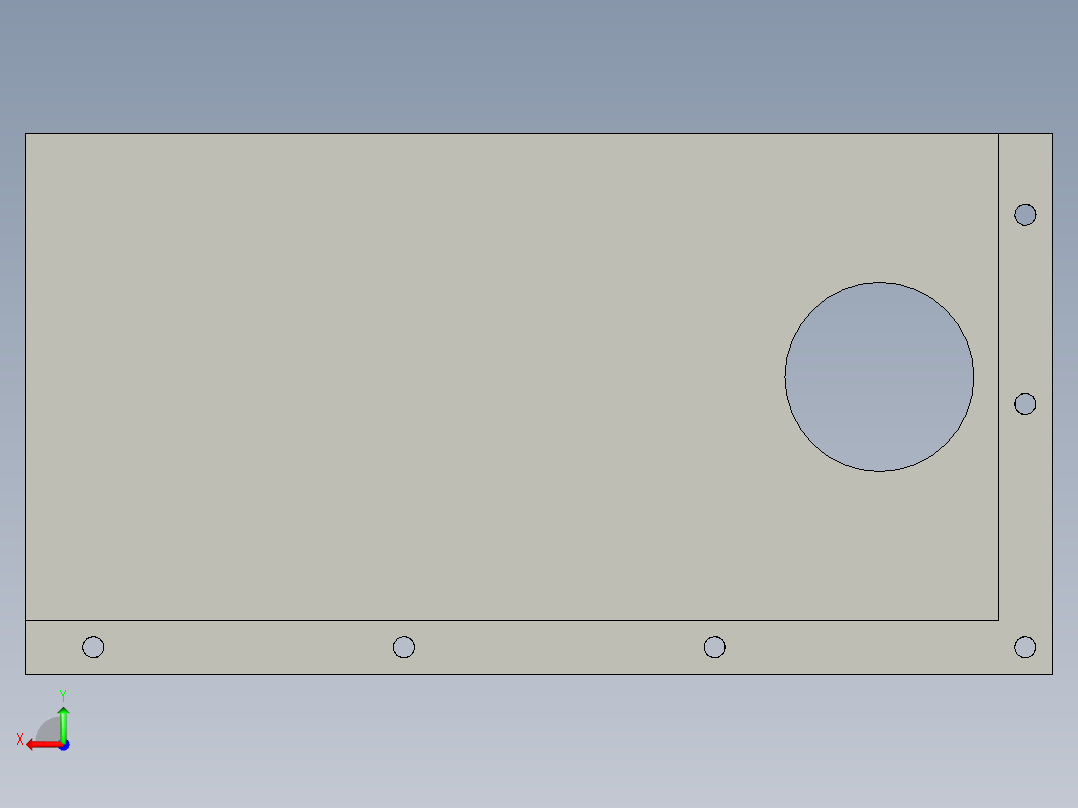 刀架溜板机械加工工艺规程（cad+pro+说明书）后视图