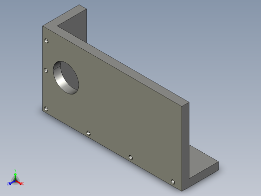 刀架溜板机械加工工艺规程（cad+pro+说明书）正等轴测缩略图