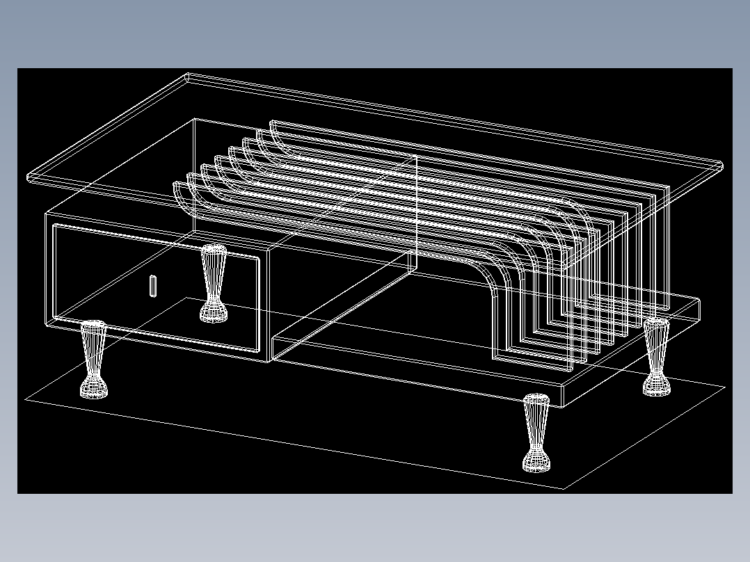 室内家具和灯具等的模型五-K-T33