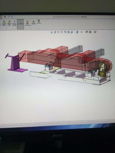 挖掘机行走架马达壳组对工装（SW含图纸格式