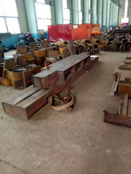 挖掘机行走架马达壳组对工装（SW含图纸格式