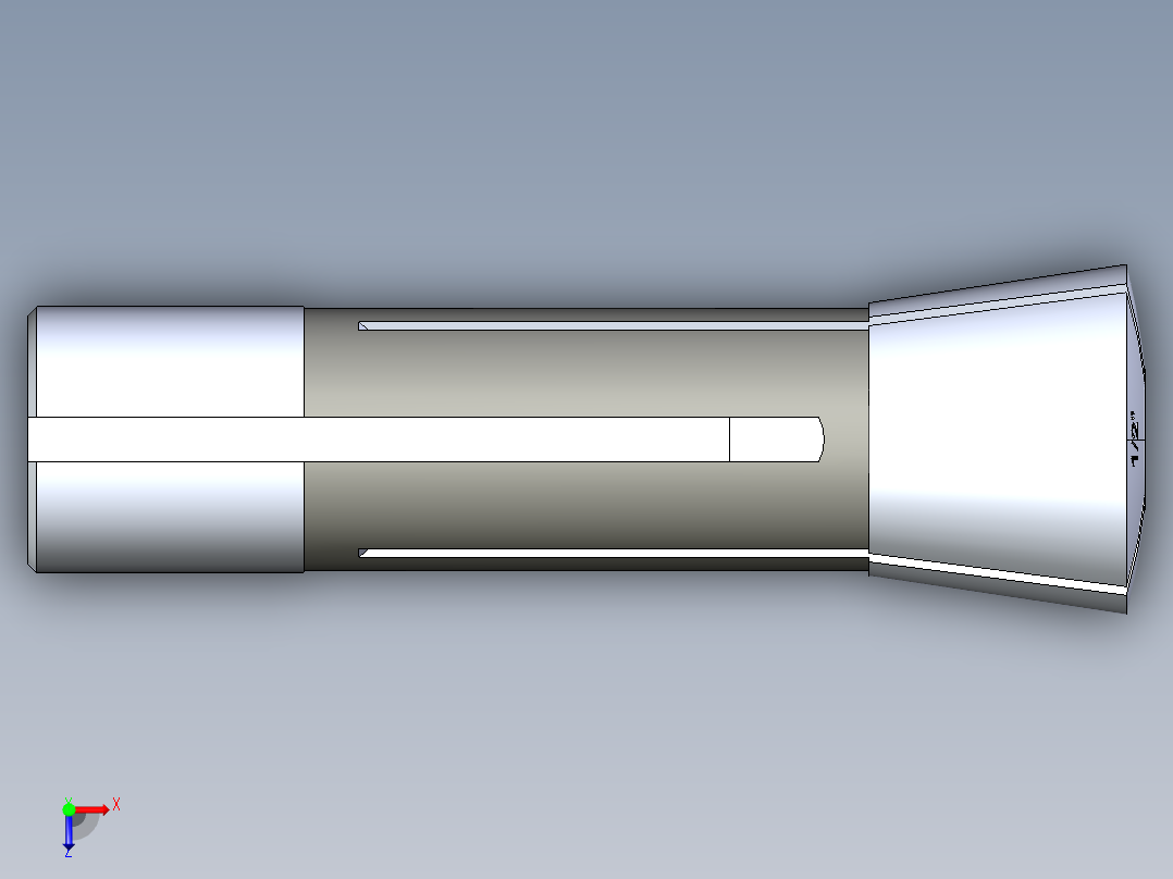 R8-夹头组-R8 COLLET 0.500.STEP俯视图
