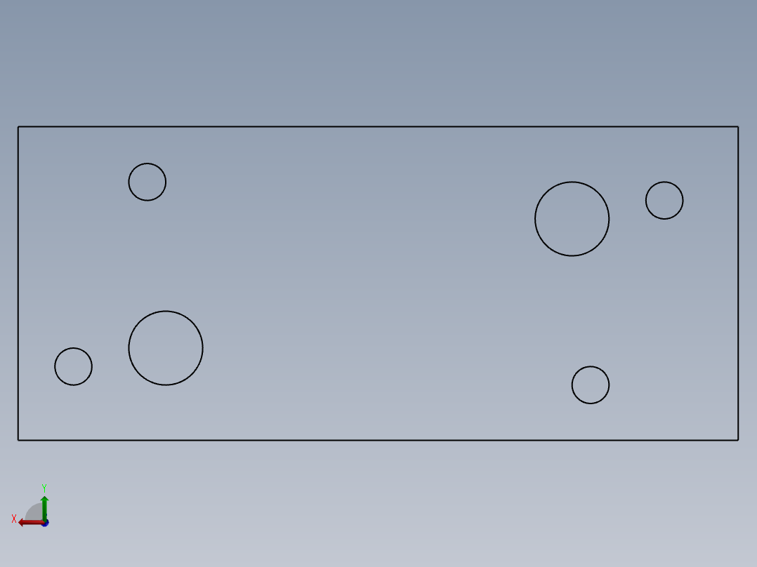 SW建模练习题-exercise 28后视图