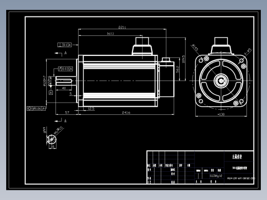 电机MS6H-130TL15BZ2-22P3.DWG