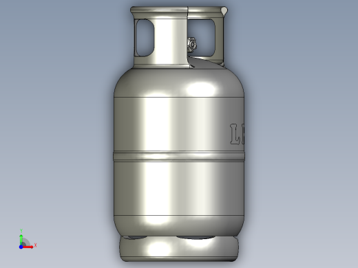 液化石油气钢瓶前视缩略图