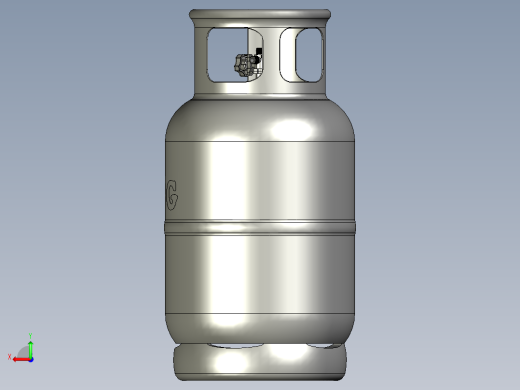 液化石油气钢瓶后视缩略图