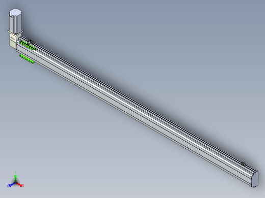 同步带滑台-半封闭B13-L90-S2250-R-Z86-D3