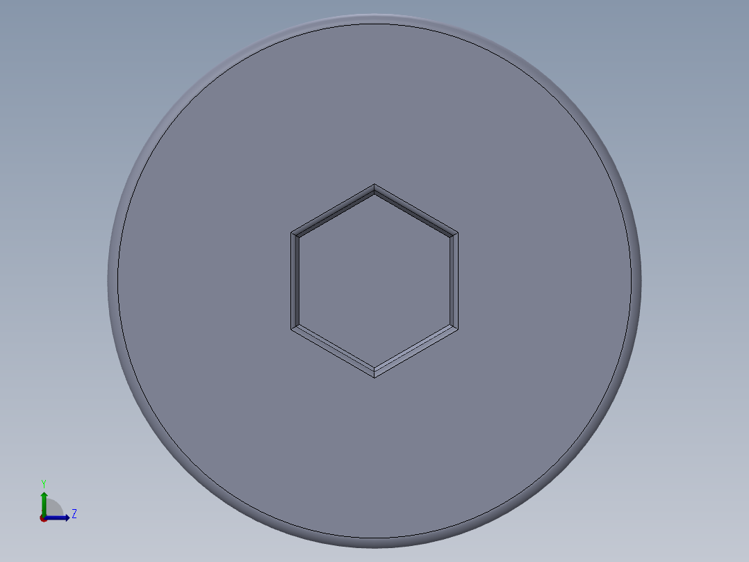 制沉头螺钉-M5_Countersunk_10.SLDPRT左视图