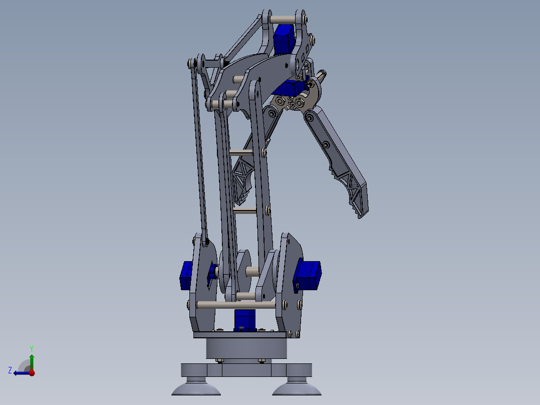 机械臂 (2)右视图