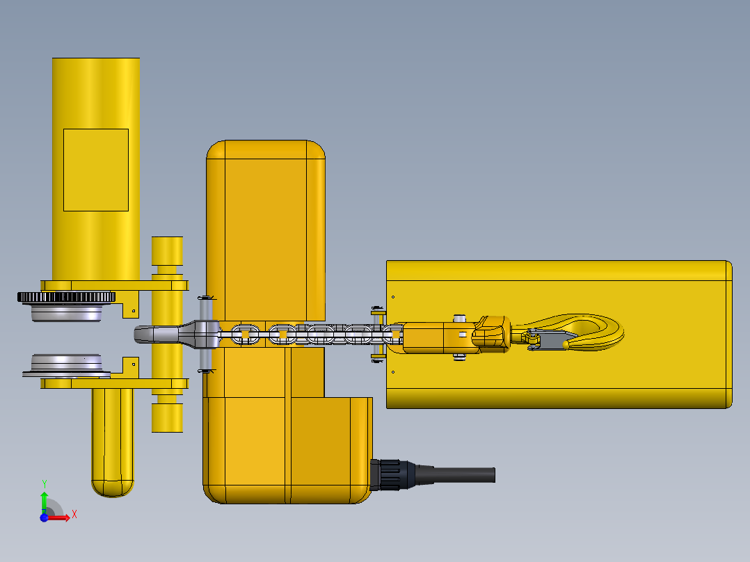 桁架吨袋吊前视图
