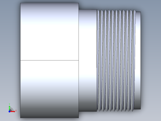船舶管路系统S20_SeaDrainPLUS_MaleAdapter-SxMPT_37E268703_3in Sea Drain Plus - Male Thread Adapter - SxMPT前视缩略图