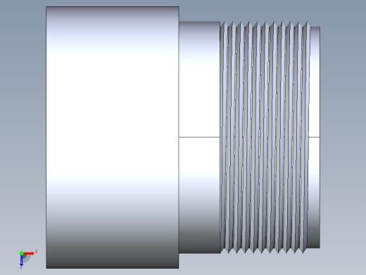 船舶管路系统S20_SeaDrainPLUS_MaleAdapter-SxMPT_37E268703_3in Sea Drain Plus - Male Thread Adapter - SxMPT俯视缩略图