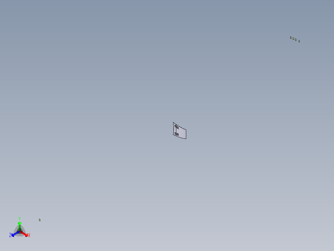 本田雅阁引擎盖--catia正等轴测图