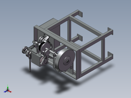 自动机床正等轴测缩略图