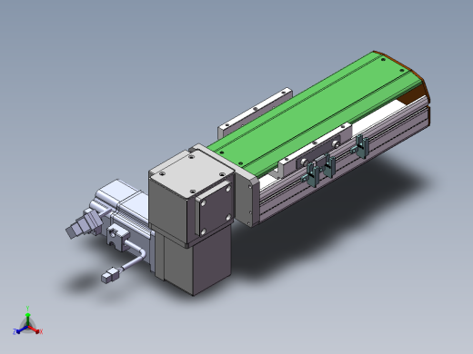 MTB同步带半封闭MTB10-RD-200W正等轴测缩略图