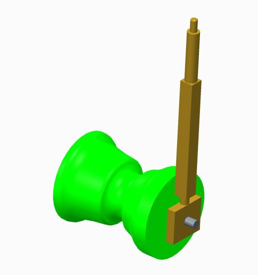 高压输电导线除冰机越障机构设计【4张CAD图纸+文档】缩略图