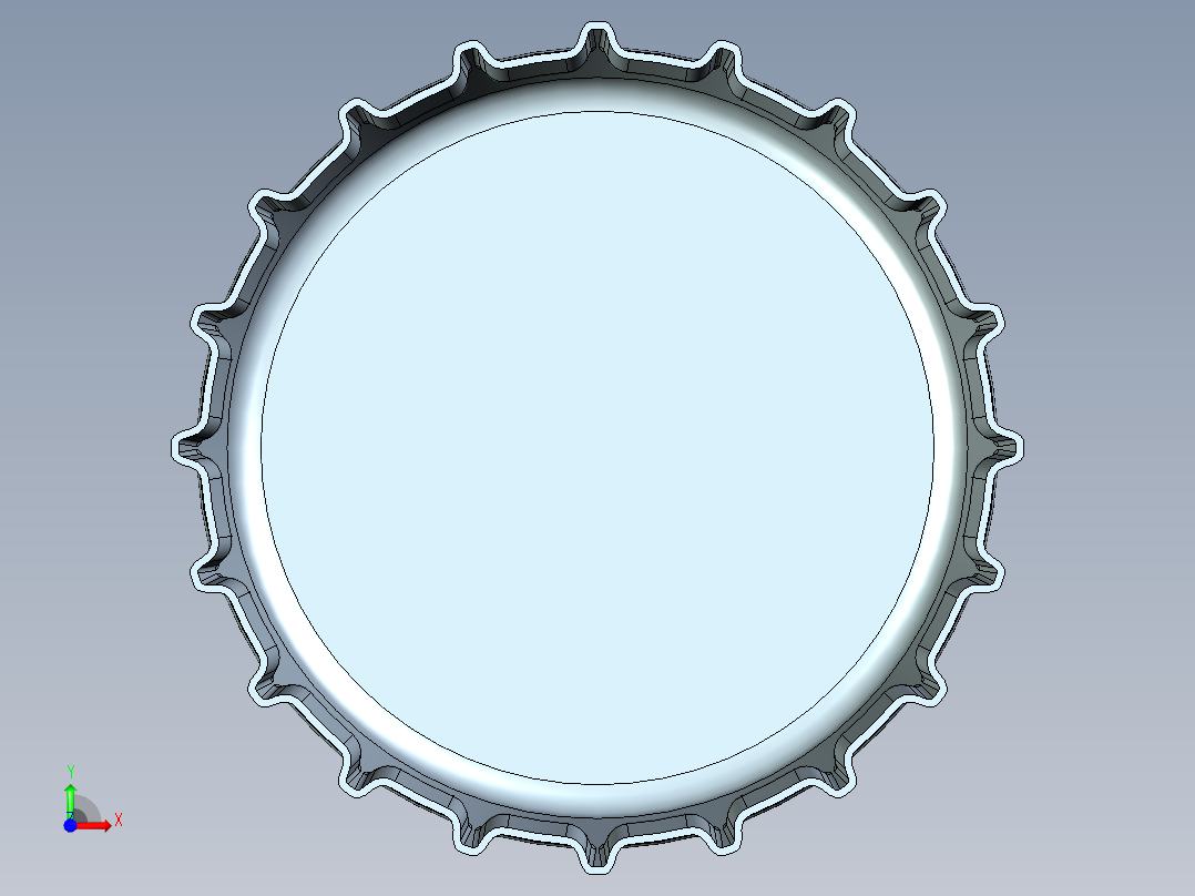 瓶盖、盖子(51)前视图