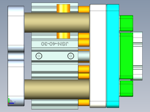 X1-CNC9笔记本CNC工装夹具三维模型-1203左视缩略图