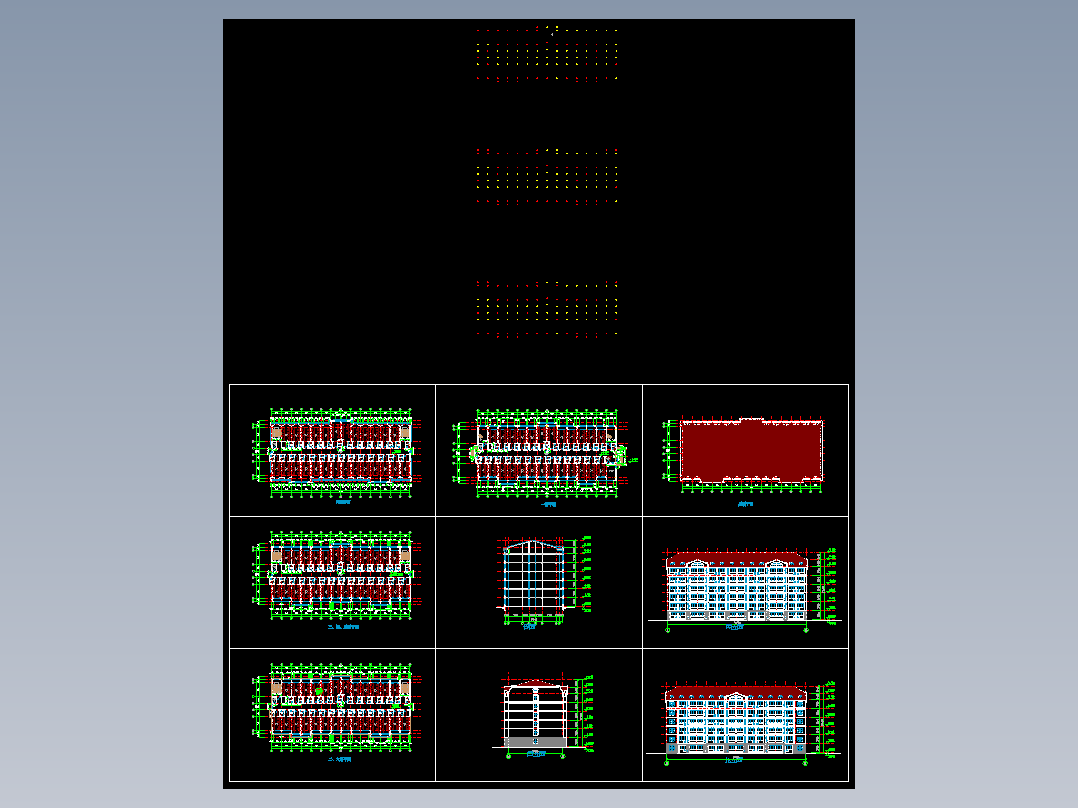 某高校宿舍建筑方案