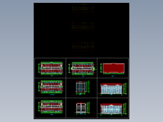 某高校宿舍建筑方案