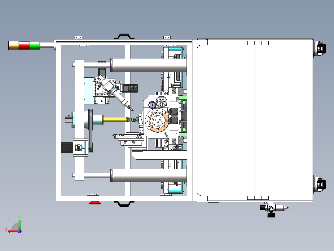 RT马达转子绕线机sw22可编辑后视图