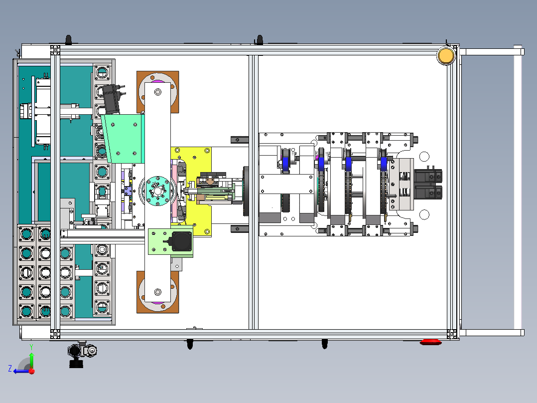 RT马达转子绕线机sw22可编辑右视图
