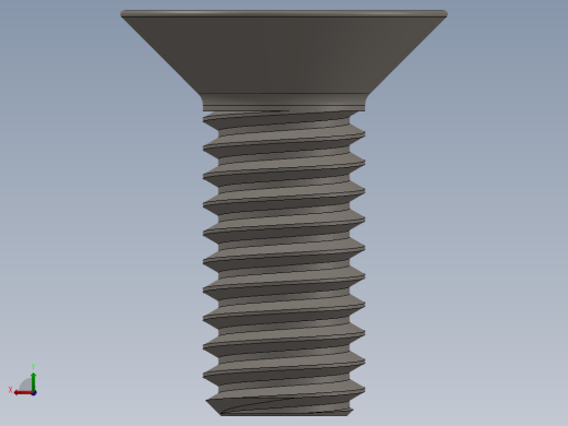 Screw_ISO_10642_M4x10_A2.SLDPRT后视缩略图