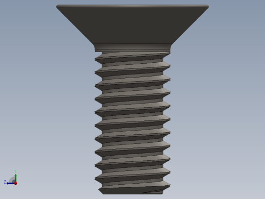 Screw_ISO_10642_M4x10_A2.SLDPRT右视缩略图