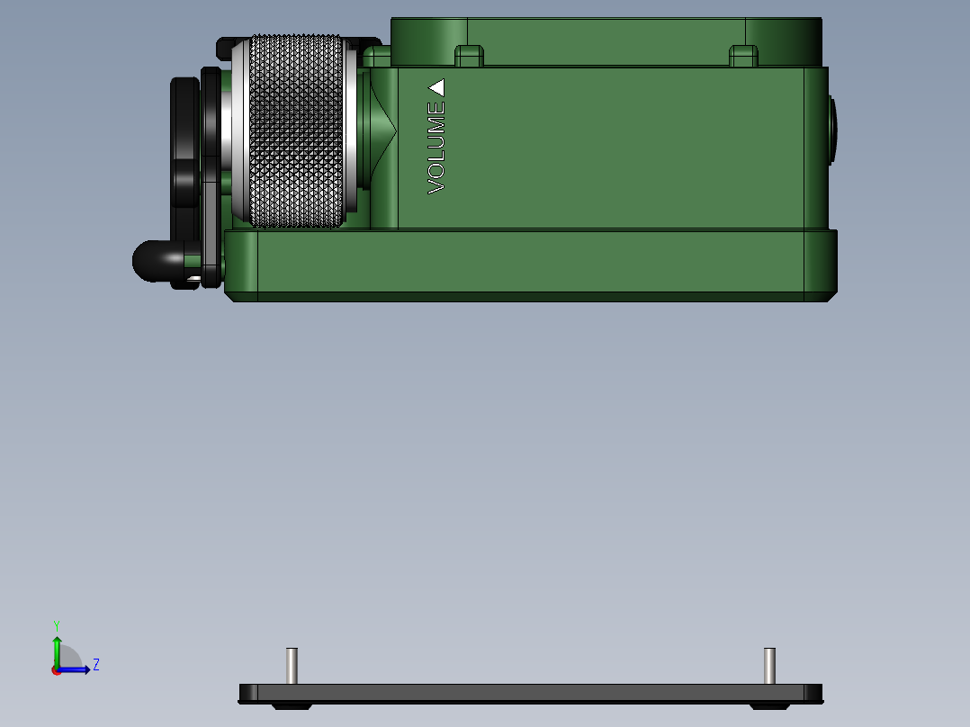 扬声器、喇叭(38)左视图