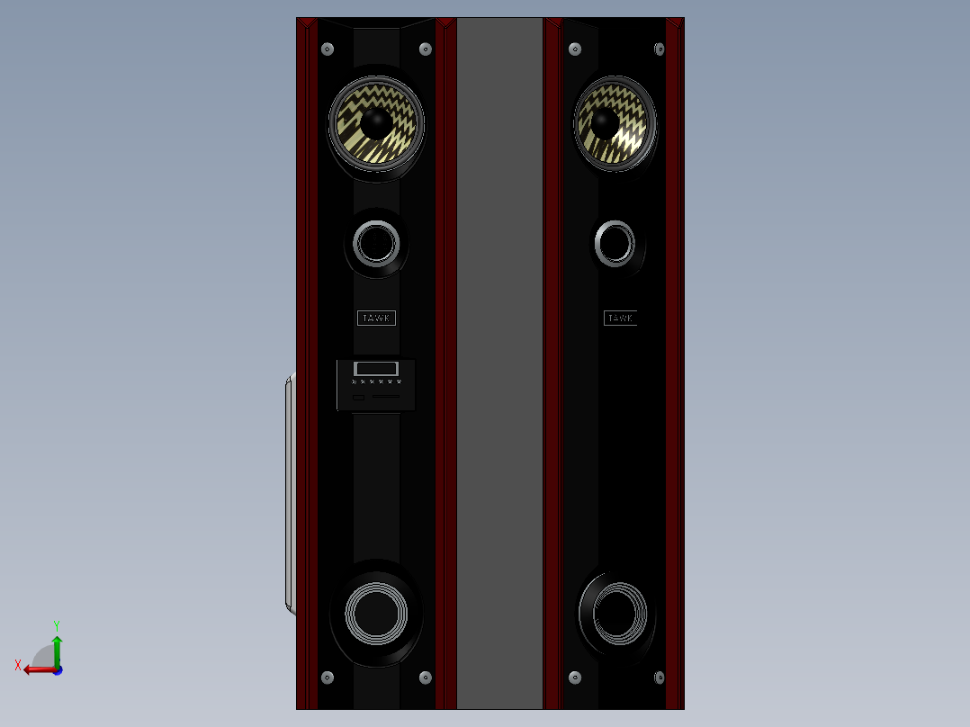 扬声器、喇叭(28)后视图