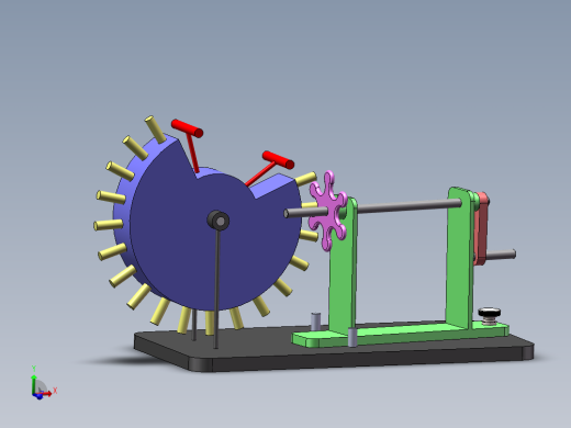 右互换位置的机构