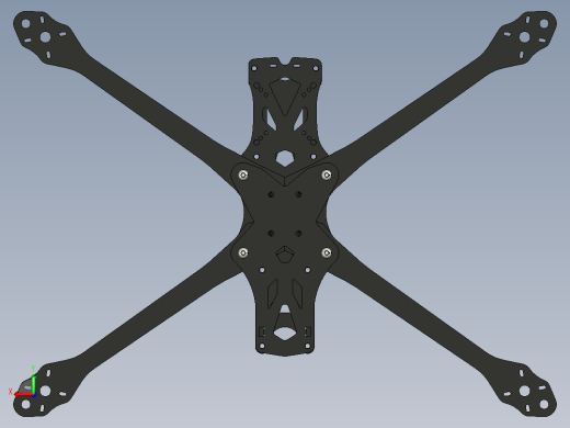 apex hd 7 fpv 框架后视缩略图
