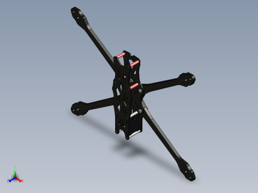 apex hd 7 fpv 框架正等轴测缩略图