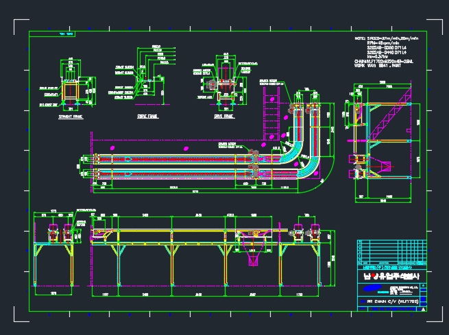 牛奶生产线输送机图