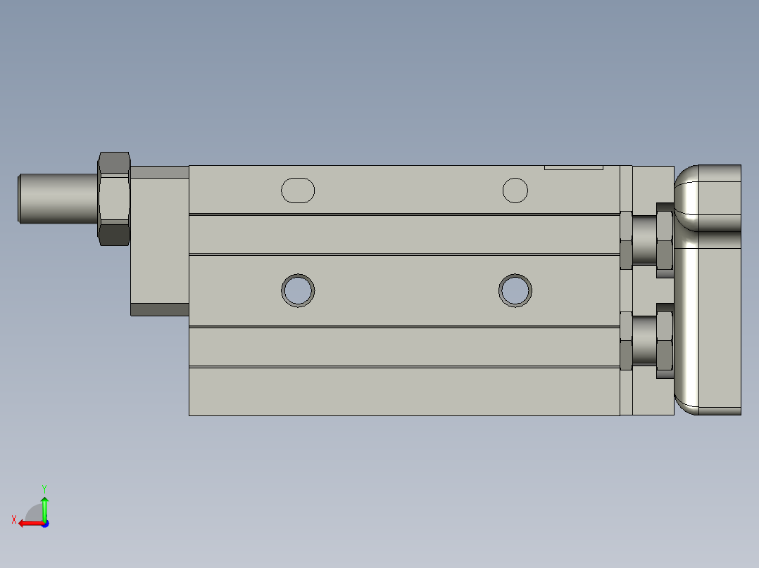 解锁机构11后视图