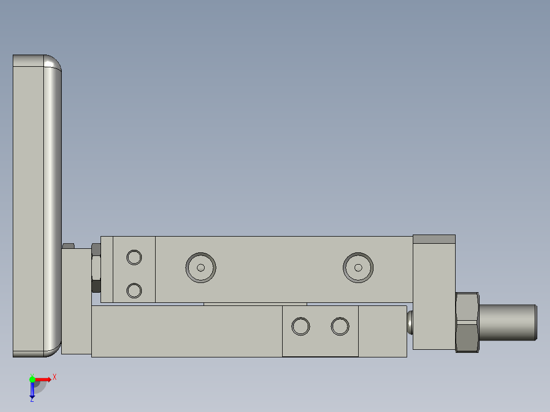 解锁机构11俯视图